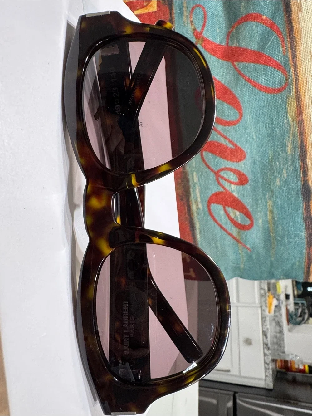 Saint Laurent Women Bold 2 Glass/ Sunglasses Dark Lenses ( Italy )